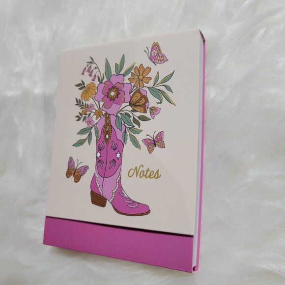 Punch Studio Floral Boot Mini Notebook - Picture 5 of 5